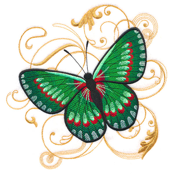 Illuminated Festive Butterfly