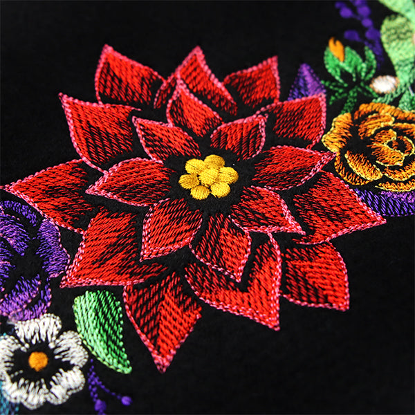 Midnight Christmas Blooms