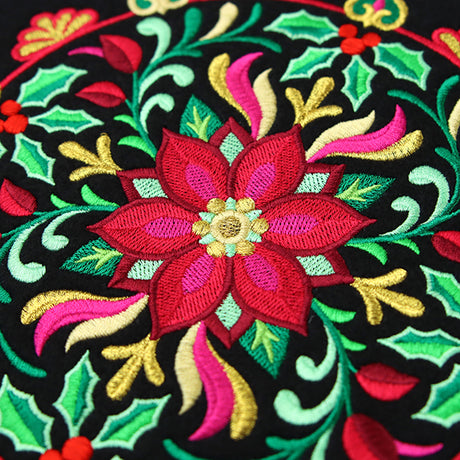 Festive Flowers Medallion