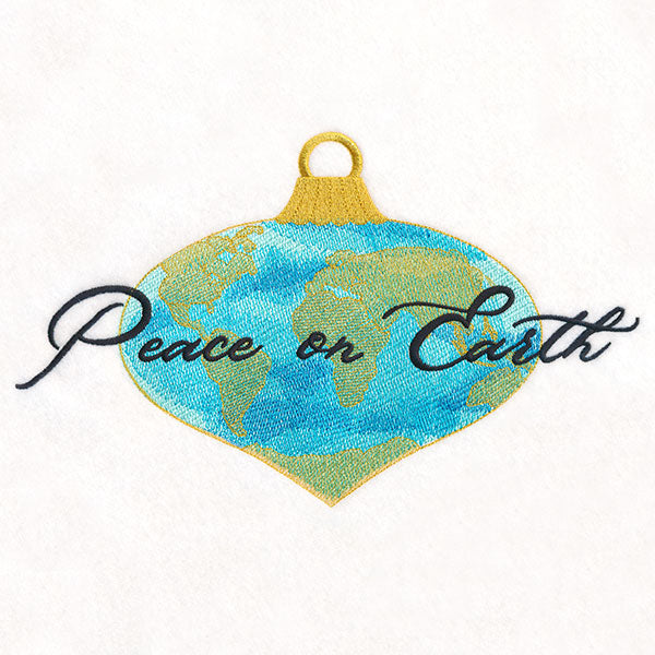 Peace on Earth Ornament