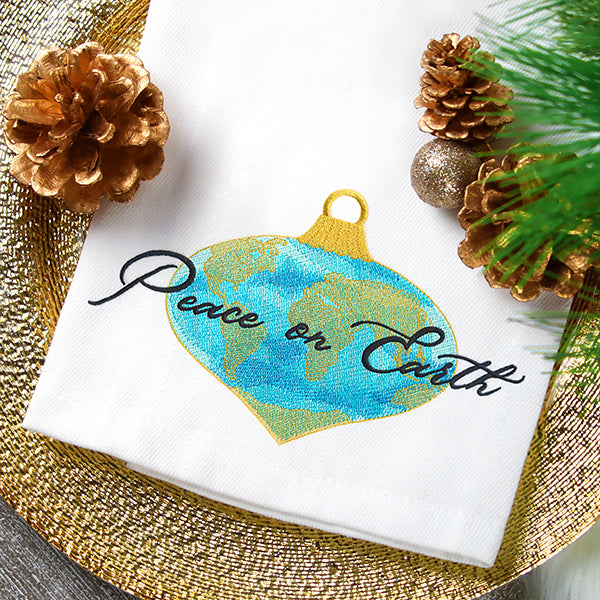 Peace on Earth Ornament