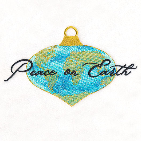 Peace on Earth Ornament