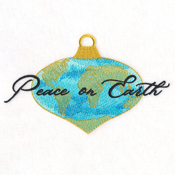 Peace on Earth Ornament