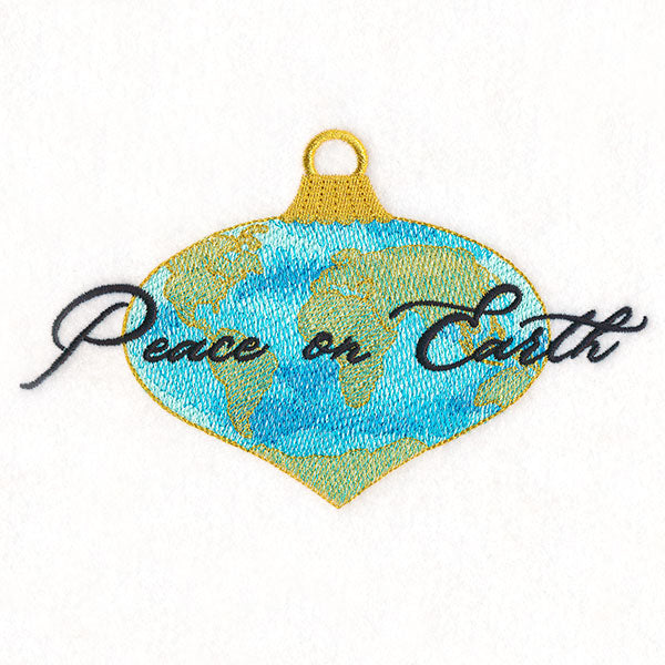 Peace on Earth Ornament