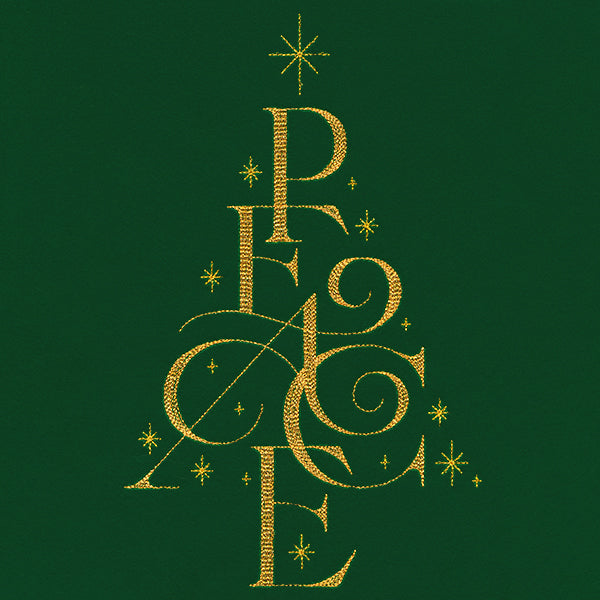 Peace Christmas Tree