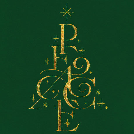 Peace Christmas Tree