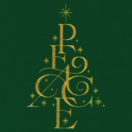 Peace Christmas Tree
