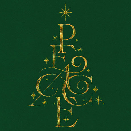 Peace Christmas Tree