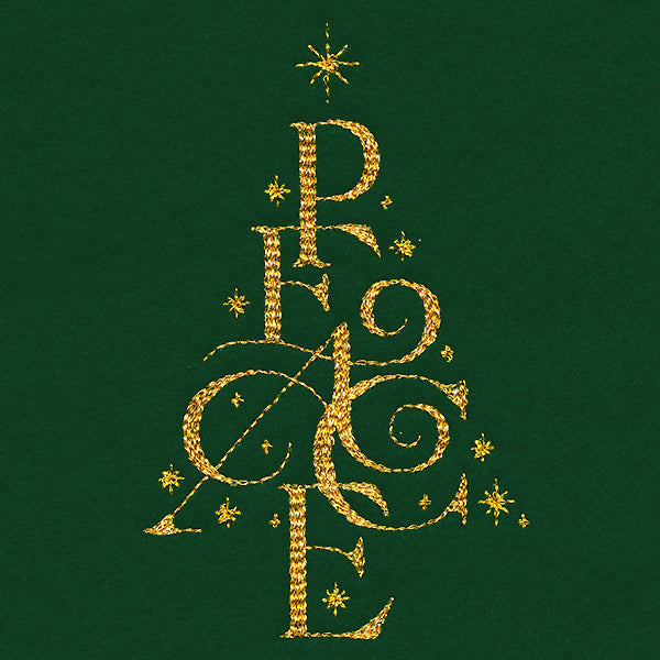 Peace Christmas Tree