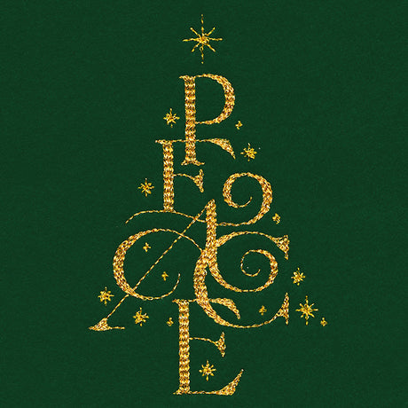 Peace Christmas Tree