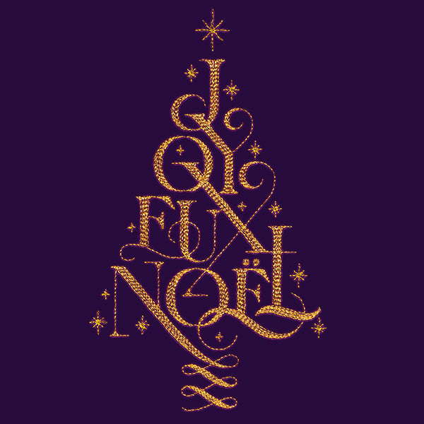 Joyeux Noel Christmas Tree
