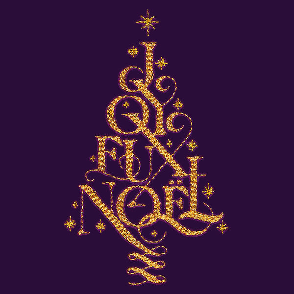 Joyeux Noel Christmas Tree