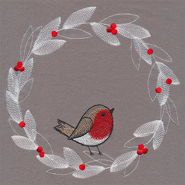 Sweet Robin Wreath