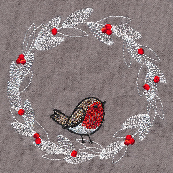 Sweet Robin Wreath