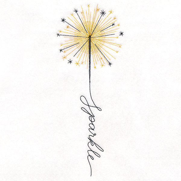 July Sparkle Firework