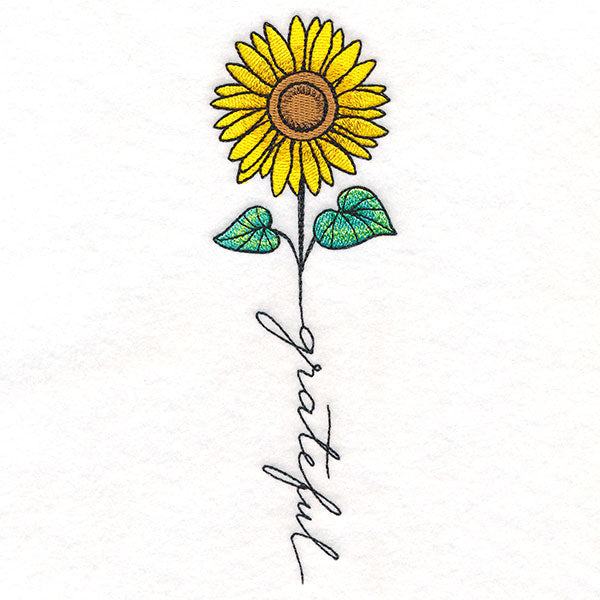November Grateful Sunflower