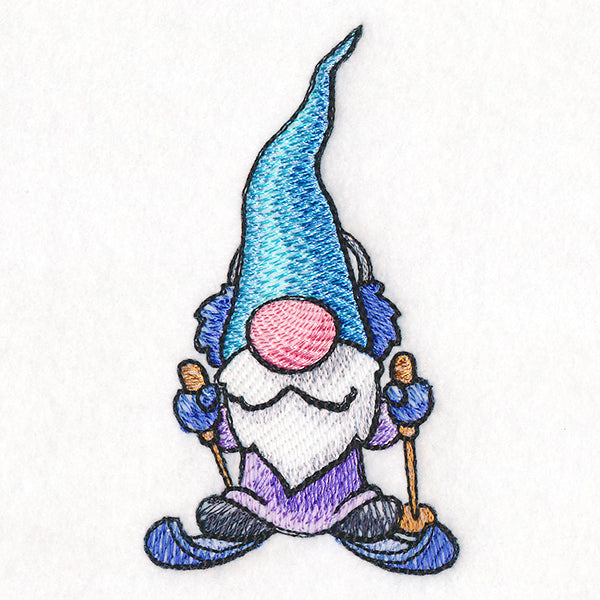 Skiing Gnomie Melvin