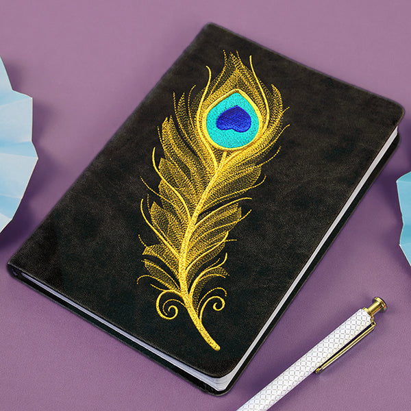 Sparkling Peacock Feather