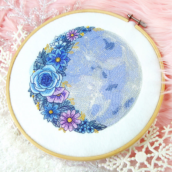 Full Moon in Flowers