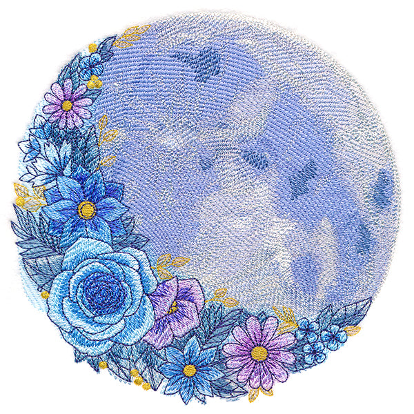 Full Moon in Flowers