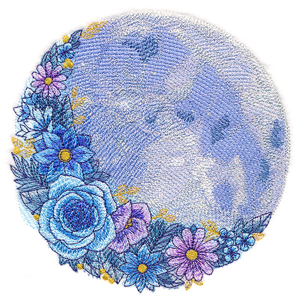 Full Moon in Flowers