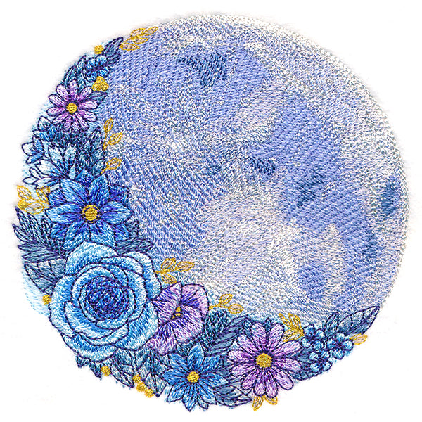 Full Moon in Flowers