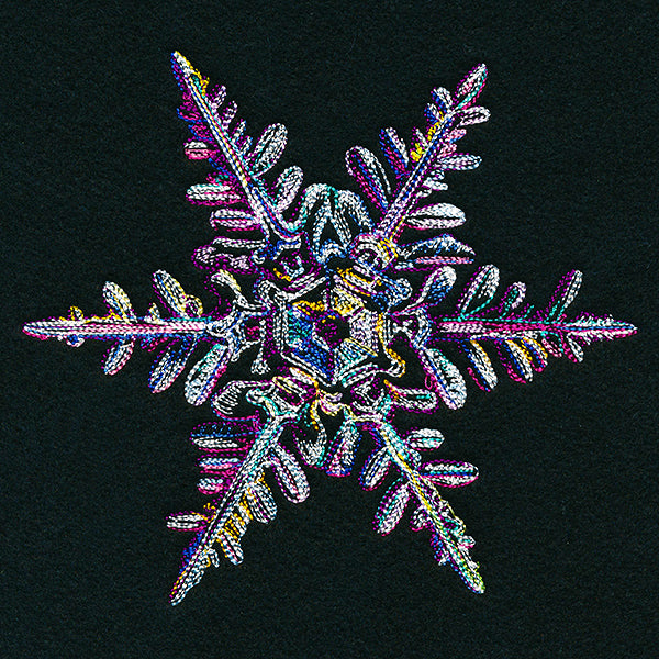 Iridescent Snowflake