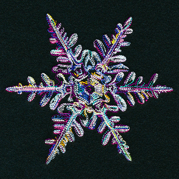 Iridescent Snowflake