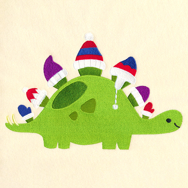 Cozy Winter Dino
