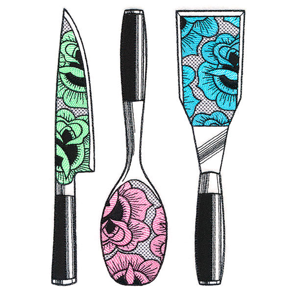 Blooming Kitchen Utensils