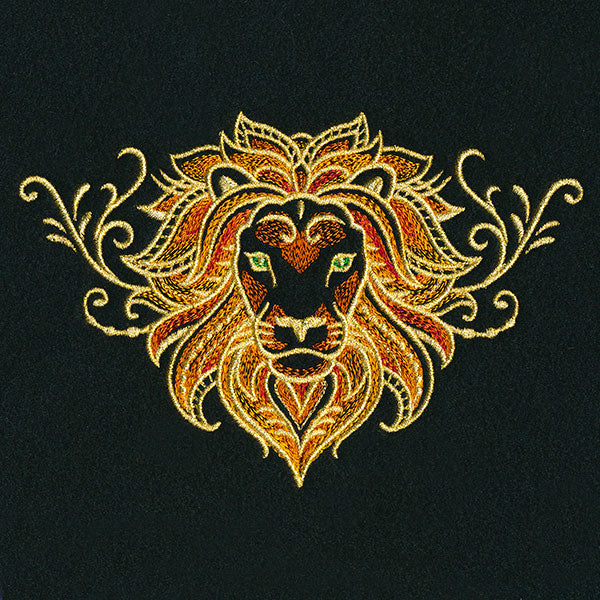Gilded Mirage Lion