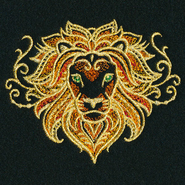 Gilded Mirage Lion