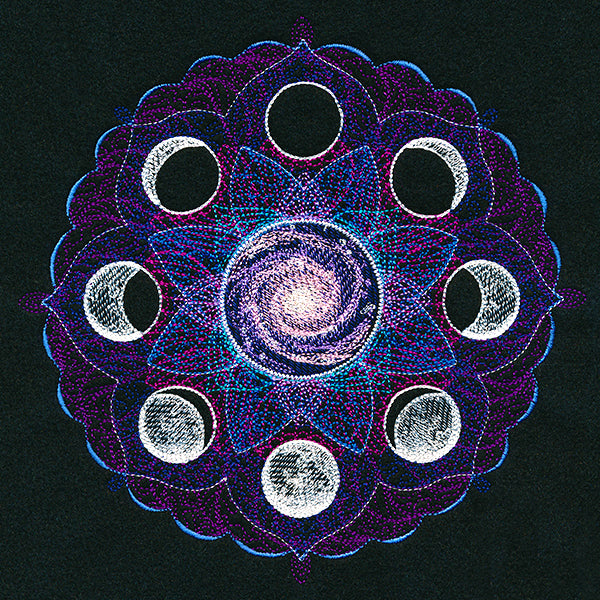 Galactic Kaleidoscope Mandala