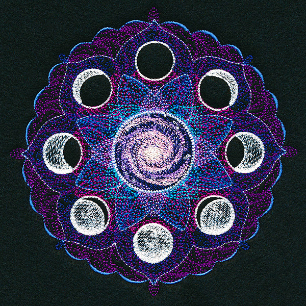 Galactic Kaleidoscope Mandala