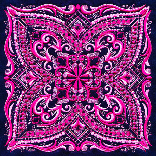 Bohemian Kaleidoscope Square