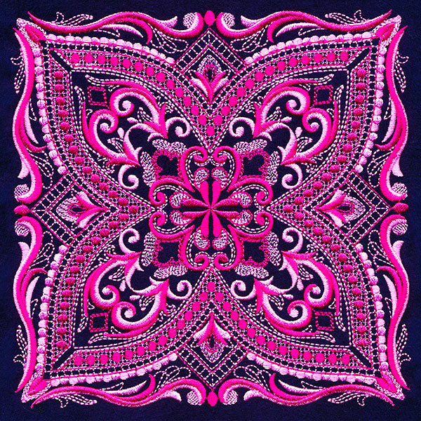 Bohemian Kaleidoscope Square