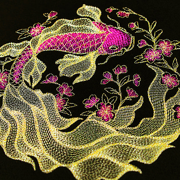 Graceful Koi