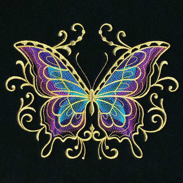 Springtime Gilded Mirage Butterfly