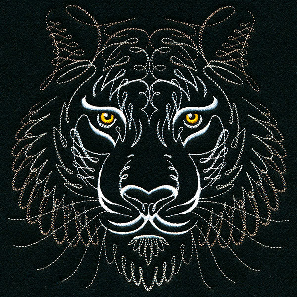 Calligraphic Tiger