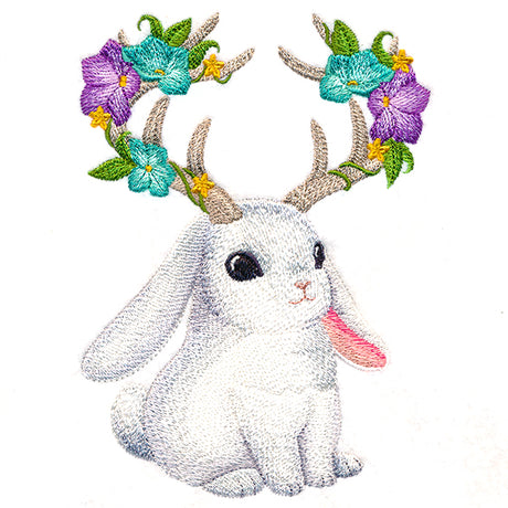 Sweet Floral Jackalope