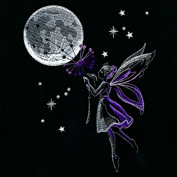 Moonlit Dandelion Fairy