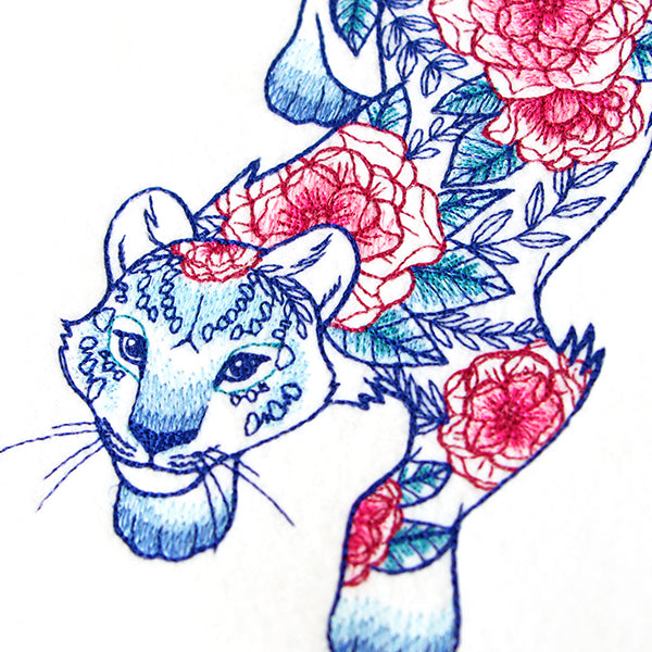 Blossoming Leopard