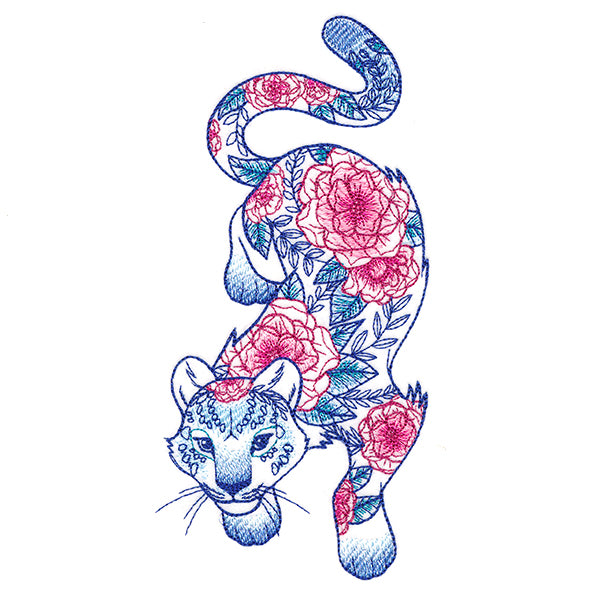 Blossoming Leopard