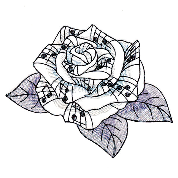 Blossoming Medley Rose