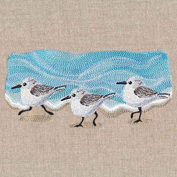 Oceanside Sandpiper Border