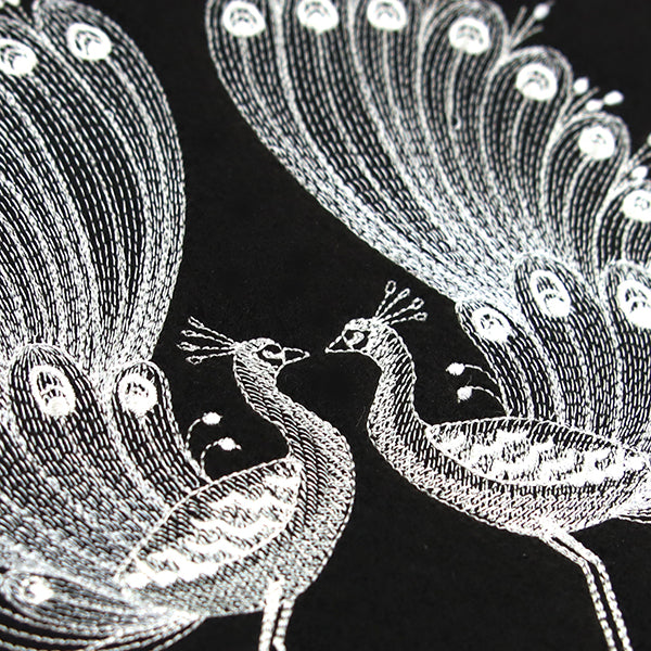 Exquisite Bohemian Peacocks