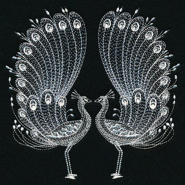 Exquisite Bohemian Peacocks