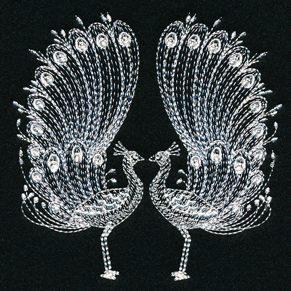 Exquisite Bohemian Peacocks