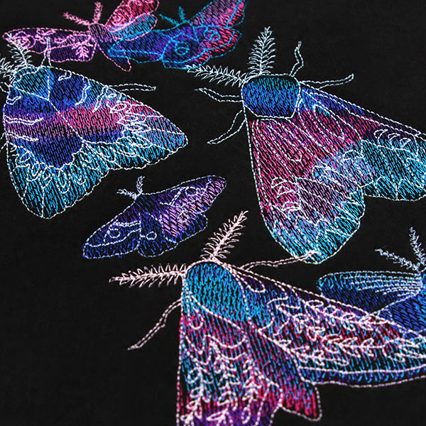 Magical Moth Collage