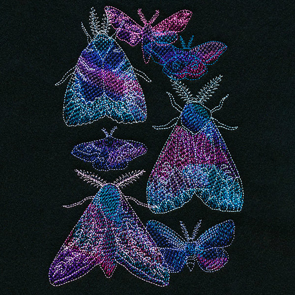 Magical Moth Collage